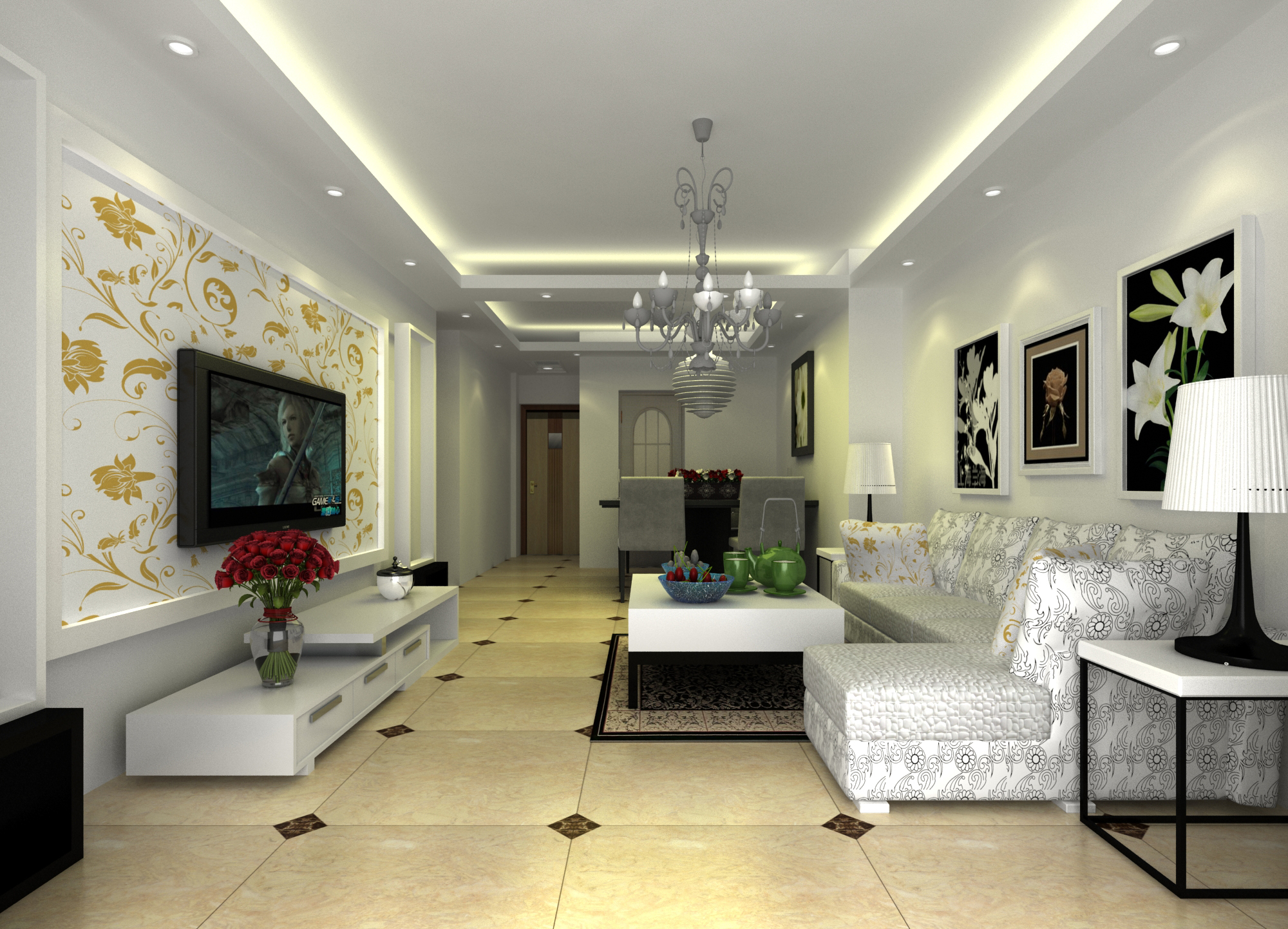 家裝效果圖_746588 &ndash; 設計本裝修效果圖